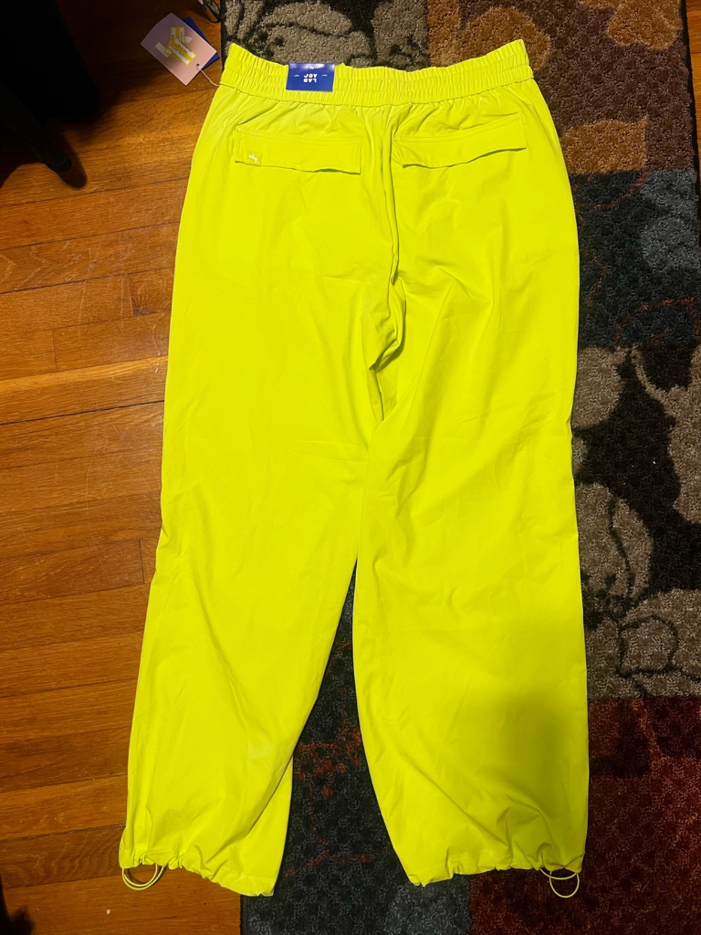 NWT Joylab Neon Yellow jogger Pants size medium